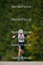 08.10.2022, Arcon, France (FRA): Quentin Lespine (FRA) - French Summer Championships Cross-Country, sprint, Arcon (FRA). www.nordicfocus.com. © Thibaut/NordicFocus. Every downloaded picture is fee-liable.