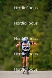 08.10.2022, Arcon, France (FRA): Nino Rochas (FRA) - French Summer Championships Cross-Country, sprint, Arcon (FRA). www.nordicfocus.com. © Thibaut/NordicFocus. Every downloaded picture is fee-liable.