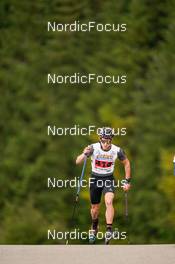 08.10.2022, Arcon, France (FRA): Nathan Marseille (FRA) - French Summer Championships Cross-Country, sprint, Arcon (FRA). www.nordicfocus.com. © Thibaut/NordicFocus. Every downloaded picture is fee-liable.