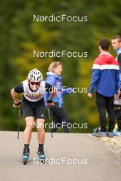 08.10.2022, Arcon, France (FRA): Mathieu Blanc (FRA) - French Summer Championships Cross-Country, sprint, Arcon (FRA). www.nordicfocus.com. © Thibaut/NordicFocus. Every downloaded picture is fee-liable.