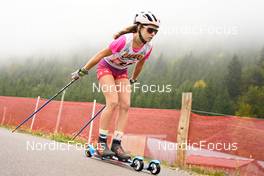 08.10.2022, Arcon, France (FRA): ELINE Verjus (FRA) - French Summer Championships Cross-Country, sprint, Arcon (FRA). www.nordicfocus.com. © Thibaut/NordicFocus. Every downloaded picture is fee-liable.