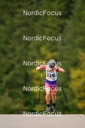 08.10.2022, Arcon, France (FRA): Noe Courvoisier (FRA) - French Summer Championships Cross-Country, sprint, Arcon (FRA). www.nordicfocus.com. © Thibaut/NordicFocus. Every downloaded picture is fee-liable.