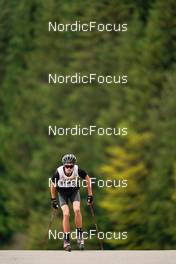 08.10.2022, Arcon, France (FRA): Lilian Schott (FRA) - French Summer Championships Cross-Country, sprint, Arcon (FRA). www.nordicfocus.com. © Thibaut/NordicFocus. Every downloaded picture is fee-liable.