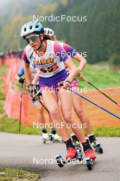 08.10.2022, Arcon, France (FRA): Gaetane Breniaux (FRA) - French Summer Championships Cross-Country, sprint, Arcon (FRA). www.nordicfocus.com. © Thibaut/NordicFocus. Every downloaded picture is fee-liable.