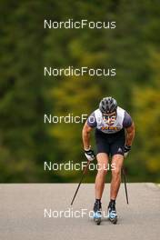 08.10.2022, Arcon, France (FRA): Mathieu Goalabre (FRA) - French Summer Championships Cross-Country, sprint, Arcon (FRA). www.nordicfocus.com. © Thibaut/NordicFocus. Every downloaded picture is fee-liable.