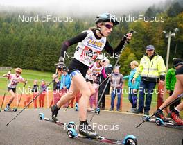 08.10.2022, Arcon, France (FRA): Heloise Hauck (FRA) - French Summer Championships Cross-Country, sprint, Arcon (FRA). www.nordicfocus.com. © Thibaut/NordicFocus. Every downloaded picture is fee-liable.