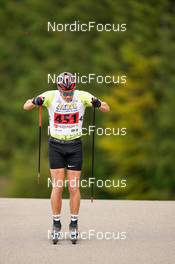 08.10.2022, Arcon, France (FRA): Baptiste Douillet (FRA) - French Summer Championships Cross-Country, sprint, Arcon (FRA). www.nordicfocus.com. © Thibaut/NordicFocus. Every downloaded picture is fee-liable.