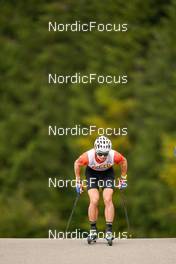 08.10.2022, Arcon, France (FRA): Felix Caillot (FRA) - French Summer Championships Cross-Country, sprint, Arcon (FRA). www.nordicfocus.com. © Thibaut/NordicFocus. Every downloaded picture is fee-liable.