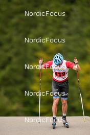 08.10.2022, Arcon, France (FRA): Maxime Gros (FRA) - French Summer Championships Cross-Country, sprint, Arcon (FRA). www.nordicfocus.com. © Thibaut/NordicFocus. Every downloaded picture is fee-liable.