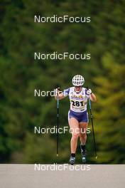 08.10.2022, Arcon, France (FRA): Amelie Gilet (FRA) - French Summer Championships Cross-Country, sprint, Arcon (FRA). www.nordicfocus.com. © Thibaut/NordicFocus. Every downloaded picture is fee-liable.