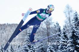 08.01.2022, Val di Fiemme, Italy (ITA): Philipp Orter (AUT) - FIS world cup nordic combined men, individual gundersen HS106/10km, Val di Fiemme (ITA). www.nordicfocus.com. © Volk/NordicFocus. Every downloaded picture is fee-liable.