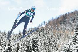 08.01.2022, Val di Fiemme, Italy (ITA): Lukas Greiderer (AUT) - FIS world cup nordic combined men, individual gundersen HS106/10km, Val di Fiemme (ITA). www.nordicfocus.com. © Volk/NordicFocus. Every downloaded picture is fee-liable.