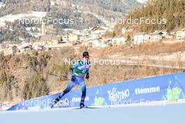 08.01.2022, Val di Fiemme, Italy (ITA): Antoine Gerard (FRA) - FIS world cup nordic combined men, individual gundersen HS106/10km, Val di Fiemme (ITA). www.nordicfocus.com. © Volk/NordicFocus. Every downloaded picture is fee-liable.