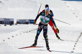 08.01.2022, Val di Fiemme, Italy (ITA): Manuel Faisst (GER) - FIS world cup nordic combined men, individual gundersen HS106/10km, Val di Fiemme (ITA). www.nordicfocus.com. © Volk/NordicFocus. Every downloaded picture is fee-liable.
