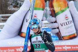 09.01.2022, Val di Fiemme, Italy (ITA): Ben Loomis (USA) - FIS world cup nordic combined men, individual gundersen HS106/10km, Val di Fiemme (ITA). www.nordicfocus.com. © Volk/NordicFocus. Every downloaded picture is fee-liable.