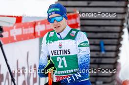 09.01.2022, Val di Fiemme, Italy (ITA): Eero Hirvonen (FIN) - FIS world cup nordic combined men, individual gundersen HS106/10km, Val di Fiemme (ITA). www.nordicfocus.com. © Volk/NordicFocus. Every downloaded picture is fee-liable.