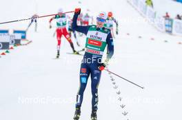 09.01.2022, Val di Fiemme, Italy (ITA): Vinzenz Geiger (GER) - FIS world cup nordic combined men, individual gundersen HS106/10km, Val di Fiemme (ITA). www.nordicfocus.com. © Volk/NordicFocus. Every downloaded picture is fee-liable.