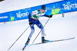 09.01.2022, Val di Fiemme, Italy (ITA): Perttu Reponen (FIN) - FIS world cup nordic combined men, individual gundersen HS106/10km, Val di Fiemme (ITA). www.nordicfocus.com. © Volk/NordicFocus. Every downloaded picture is fee-liable.