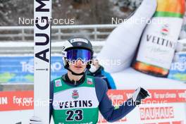 09.01.2022, Val di Fiemme, Italy (ITA): Antoine Gerard (FRA) - FIS world cup nordic combined men, individual gundersen HS106/10km, Val di Fiemme (ITA). www.nordicfocus.com. © Volk/NordicFocus. Every downloaded picture is fee-liable.