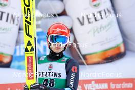 09.01.2022, Val di Fiemme, Italy (ITA): Julian Schmid (GER) - FIS world cup nordic combined men, individual gundersen HS106/10km, Val di Fiemme (ITA). www.nordicfocus.com. © Volk/NordicFocus. Every downloaded picture is fee-liable.