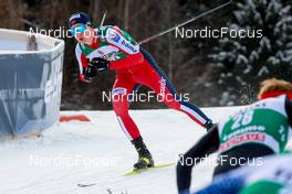 09.01.2022, Val di Fiemme, Italy (ITA): Einar Luraas Oftebro (NOR) - FIS world cup nordic combined men, individual gundersen HS106/10km, Val di Fiemme (ITA). www.nordicfocus.com. © Volk/NordicFocus. Every downloaded picture is fee-liable.