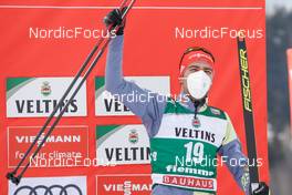 09.01.2022, Val di Fiemme, Italy (ITA): Johannes Rydzek (GER) - FIS world cup nordic combined men, individual gundersen HS106/10km, Val di Fiemme (ITA). www.nordicfocus.com. © Volk/NordicFocus. Every downloaded picture is fee-liable.
