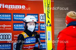 07.01.2022, Val di Fiemme, Italy (ITA): Gyda Westvold Hansen (NOR) - FIS world cup nordic combined men, mixed team HS106, Val di Fiemme (ITA). www.nordicfocus.com. © Volk/NordicFocus. Every downloaded picture is fee-liable.