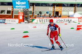 07.01.2022, Val di Fiemme, Italy (ITA): Stefaniya Nadymova (RUS) - FIS world cup nordic combined, mixed team HS106, Val di Fiemme (ITA). www.nordicfocus.com. © Volk/NordicFocus. Every downloaded picture is fee-liable.