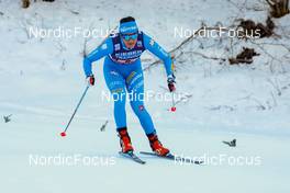 07.01.2022, Val di Fiemme, Italy (ITA): Veronica Gianmoena (ITA) - FIS world cup nordic combined, mixed team HS106, Val di Fiemme (ITA). www.nordicfocus.com. © Volk/NordicFocus. Every downloaded picture is fee-liable.