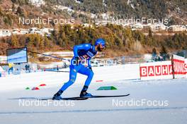07.01.2022, Val di Fiemme, Italy (ITA): Raffaele Buzzi (ITA) - FIS world cup nordic combined men, mixed team HS106, Val di Fiemme (ITA). www.nordicfocus.com. © Volk/NordicFocus. Every downloaded picture is fee-liable.