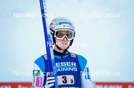07.01.2022, Val di Fiemme, Italy (ITA): Gasper Brecl (SLO) - FIS world cup nordic combined men, mixed team HS106, Val di Fiemme (ITA). www.nordicfocus.com. © Volk/NordicFocus. Every downloaded picture is fee-liable.