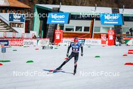 07.01.2022, Val di Fiemme, Italy (ITA): Taylor Fletcher (USA) - FIS world cup nordic combined men, mixed team HS106, Val di Fiemme (ITA). www.nordicfocus.com. © Volk/NordicFocus. Every downloaded picture is fee-liable.