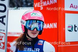 07.01.2022, Val di Fiemme, Italy (ITA): Lisa Hirner (AUT) - FIS world cup nordic combined men, mixed team HS106, Val di Fiemme (ITA). www.nordicfocus.com. © Volk/NordicFocus. Every downloaded picture is fee-liable.