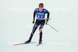 07.01.2022, Val di Fiemme, Italy (ITA): Jared Shumate (USA) - FIS world cup nordic combined, mixed team HS106, Val di Fiemme (ITA). www.nordicfocus.com. © Volk/NordicFocus. Every downloaded picture is fee-liable.