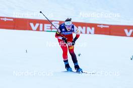 07.01.2022, Val di Fiemme, Italy (ITA): Lisa Hirner (AUT) - FIS world cup nordic combined, mixed team HS106, Val di Fiemme (ITA). www.nordicfocus.com. © Volk/NordicFocus. Every downloaded picture is fee-liable.