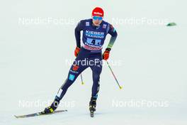 07.01.2022, Val di Fiemme, Italy (ITA): Terence Weber (GER) - FIS world cup nordic combined, mixed team HS106, Val di Fiemme (ITA). www.nordicfocus.com. © Volk/NordicFocus. Every downloaded picture is fee-liable.