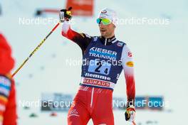 07.01.2022, Val di Fiemme, Italy (ITA): Lukas Greiderer (AUT) - FIS world cup nordic combined, mixed team HS106, Val di Fiemme (ITA). www.nordicfocus.com. © Volk/NordicFocus. Every downloaded picture is fee-liable.