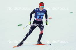07.01.2022, Val di Fiemme, Italy (ITA): Jared Shumate (USA) - FIS world cup nordic combined, mixed team HS106, Val di Fiemme (ITA). www.nordicfocus.com. © Volk/NordicFocus. Every downloaded picture is fee-liable.