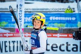 07.01.2022, Val di Fiemme, Italy (ITA): Svetlana Gladikova (RUS) - FIS world cup nordic combined men, mixed team HS106, Val di Fiemme (ITA). www.nordicfocus.com. © Volk/NordicFocus. Every downloaded picture is fee-liable.
