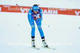 07.01.2022, Val di Fiemme, Italy (ITA): Veronica Gianmoena (ITA) - FIS world cup nordic combined, mixed team HS106, Val di Fiemme (ITA). www.nordicfocus.com. © Volk/NordicFocus. Every downloaded picture is fee-liable.