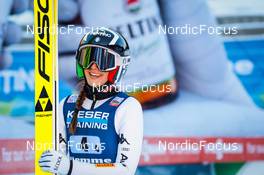 07.01.2022, Val di Fiemme, Italy (ITA): Annika Sieff (ITA) - FIS world cup nordic combined men, mixed team HS106, Val di Fiemme (ITA). www.nordicfocus.com. © Volk/NordicFocus. Every downloaded picture is fee-liable.
