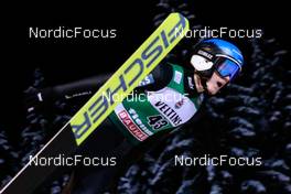 06.01.2022, Val di Fiemme, Italy (ITA): Kristjan Ilves (EST) - FIS world cup nordic combined men, training, Val di Fiemme (ITA). www.nordicfocus.com. © Volk/NordicFocus. Every downloaded picture is fee-liable.