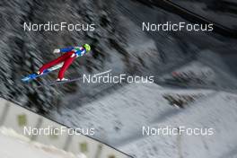 06.01.2022, Val di Fiemme, Italy (ITA): Perttu Reponen (FIN) - FIS world cup nordic combined men, training, Val di Fiemme (ITA). www.nordicfocus.com. © Volk/NordicFocus. Every downloaded picture is fee-liable.