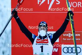 15.01.2022, Klingenthal, Germany (GER): Kristjan Ilves (EST) - FIS world cup nordic combined men, individual gundersen HS140/10km, Klingenthal (GER). www.nordicfocus.com. © Volk/NordicFocus. Every downloaded picture is fee-liable.