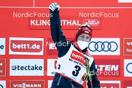 15.01.2022, Klingenthal, Germany (GER): Johannes Lamparter (AUT) - FIS world cup nordic combined men, individual gundersen HS140/10km, Klingenthal (GER). www.nordicfocus.com. © Volk/NordicFocus. Every downloaded picture is fee-liable.