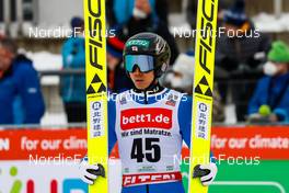 15.01.2022, Klingenthal, Germany (GER): Akito Watabe (JPN) - FIS world cup nordic combined men, individual gundersen HS140/10km, Klingenthal (GER). www.nordicfocus.com. © Volk/NordicFocus. Every downloaded picture is fee-liable.