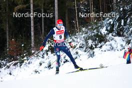 15.01.2022, Klingenthal, Germany (GER): Terence Weber (GER) - FIS world cup nordic combined men, individual gundersen HS140/10km, Klingenthal (GER). www.nordicfocus.com. © Volk/NordicFocus. Every downloaded picture is fee-liable.