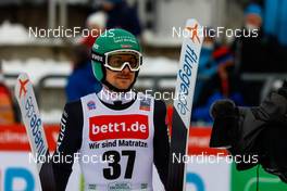 15.01.2022, Klingenthal, Germany (GER): Fabian Riessle (GER) - FIS world cup nordic combined men, individual gundersen HS140/10km, Klingenthal (GER). www.nordicfocus.com. © Volk/NordicFocus. Every downloaded picture is fee-liable.