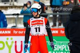 15.01.2022, Klingenthal, Germany (GER): Niklas Malacinski (USA) - FIS world cup nordic combined men, individual gundersen HS140/10km, Klingenthal (GER). www.nordicfocus.com. © Volk/NordicFocus. Every downloaded picture is fee-liable.
