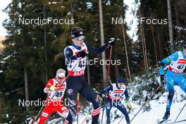 15.01.2022, Klingenthal, Germany (GER): Jasper Good (USA) - FIS world cup nordic combined men, individual gundersen HS140/10km, Klingenthal (GER). www.nordicfocus.com. © Volk/NordicFocus. Every downloaded picture is fee-liable.